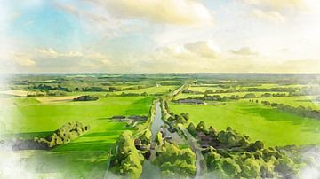 Landschaft, Rogat, Drenthe. von Danny de Klerk