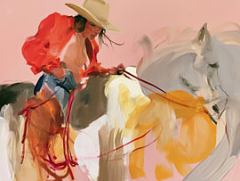 Horse and Rider by M.A.Z.U.N.