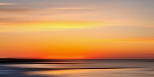 Coucher de soleil pittoresque