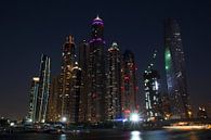 Dubai skyline van Nicole Wetzels thumbnail