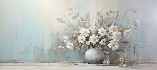 Schilderij met Bloemen 70023