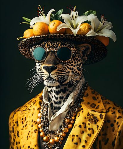 Le guépard à la mode
