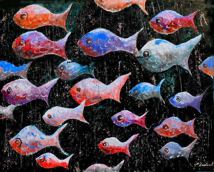 Fische auf Wanderschaft von pol ledent