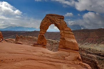 Arches National park en Canyonlands, Utah USA van Gert Hilbink