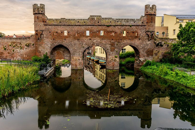 Berkel ruin Zutphen by Alexander van der Zel