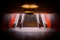 Berlijn - Beroemde metro op Messedamm