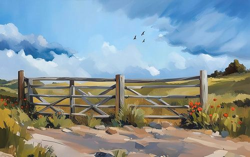 L'été dans le polder