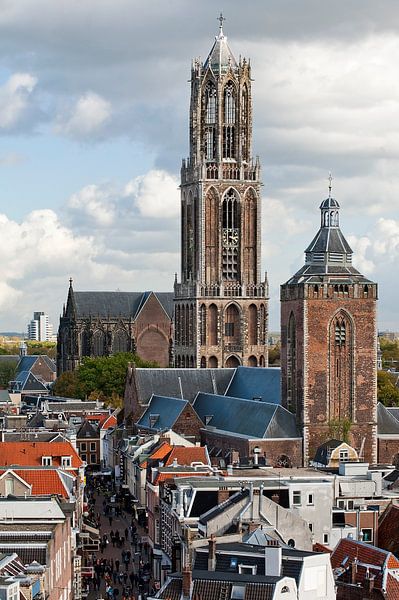 Tour de la cathédrale, Buurkerk et le Steenweg. par Ramon Mosterd