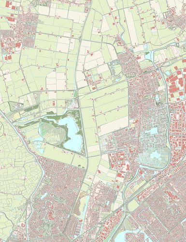 Kaart van Langedijk