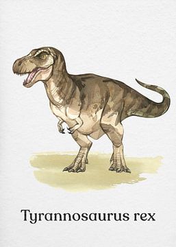 Tyrannosaurus rex sur Gal Design
