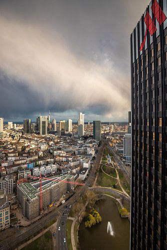 Skyline uitzicht, Marriott Hotel