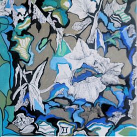 Geflüster der Natur - Abstrakte Blätter Komposition ________________________________________ von fdgArtworks