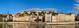 Vieux Lyon on the Saône by Dirk Rüter