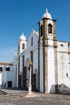 De kerk in Mosaraz Portugal