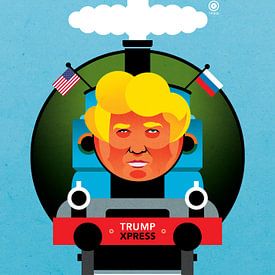 Trump Express. van TRIK © PRINT