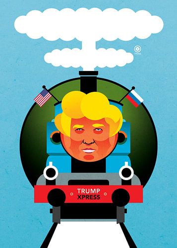 Trump Express. van TRIK © PRINT