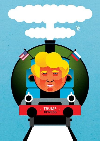 Trump Express. von TRIK © PRINT