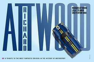 Richard Attwood Lola T70 Tribute