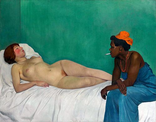 Het wit en het zwart, Félix Vallotton 1913