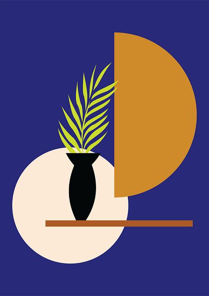 Minimalistische Natur &amp; Abstrakte Illustration Sammlung von saken