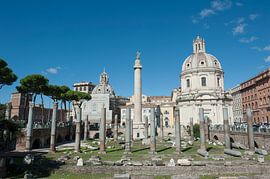 Trajans Forum Rome by Richard Wareham