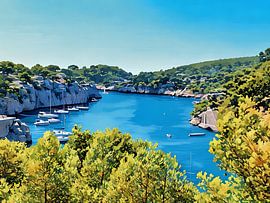Cassis Marseille's Majestic Marina von Sergio Pazzano