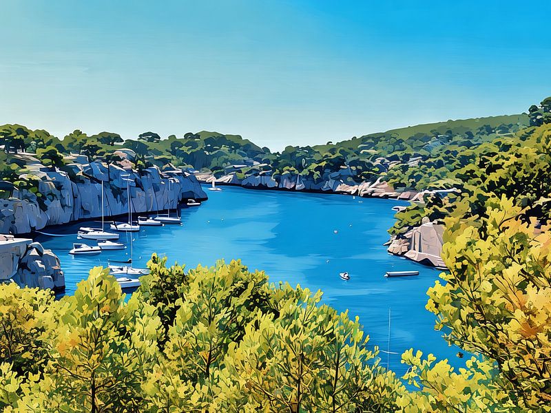 Cassis Marseille&#039;s Majestic Marina von Sergio Pazzano