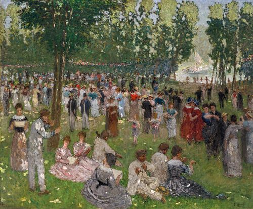 In het park, Ernest Quost
