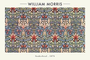 William Morris - Schlangenkopf