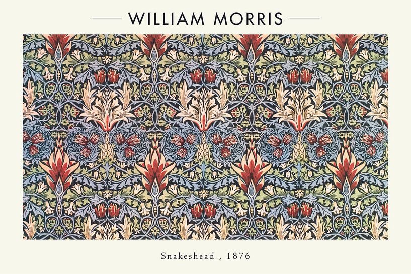 William Morris - Snakeshead by Walljar