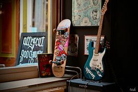 still life in barbershop by Frank Mossink