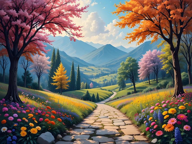 Path in the forest by HorizonArtistry