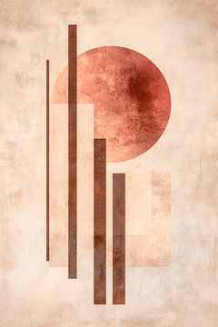 Abstracte samenstelling van Poster Art Shop