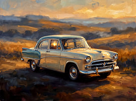 „Rambler American“ in der Goldenen Stunde