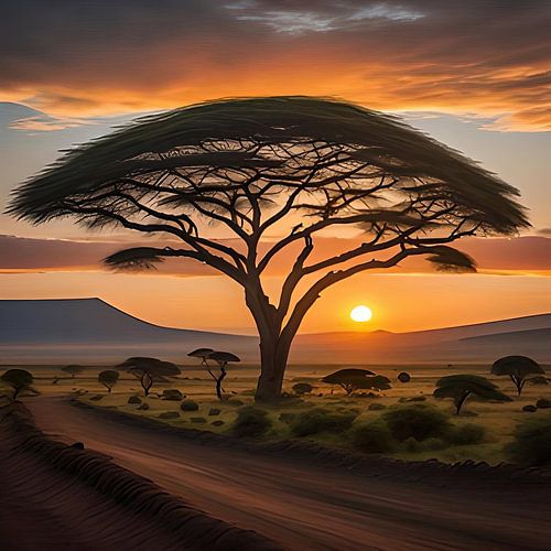 Ngorongoro krater in Tanzania