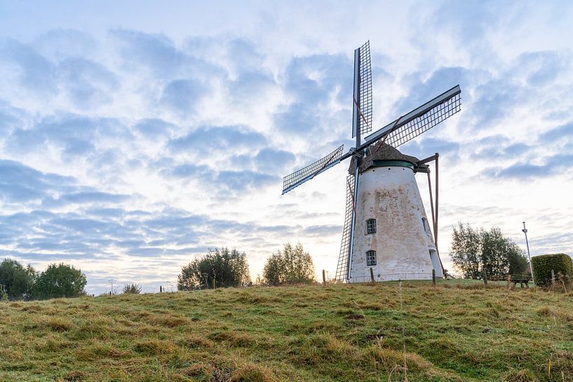 Eine schöne Windmühle aus Brakel von Marcel Derweduwen