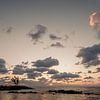 Lever de soleil sur la plage de Bell Mare, Maurice sur Jonas Röjestål