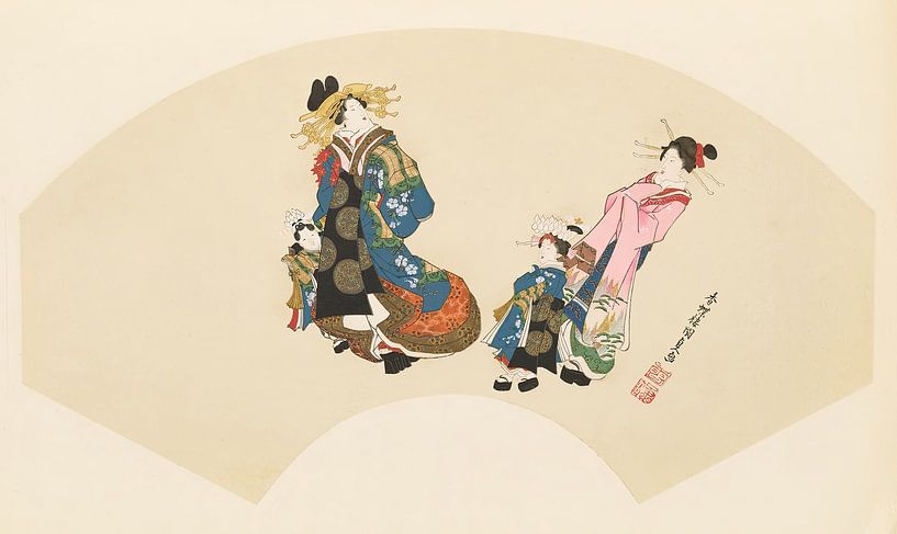 Motiv aus "Ausgewählte Meisterwerke der Ukiyo-e-Schule" von Peter Balan
