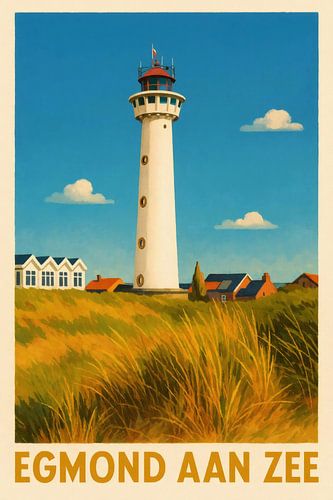 Egmond aan Zee - coastal light and maritime charm by Sabine Wagner