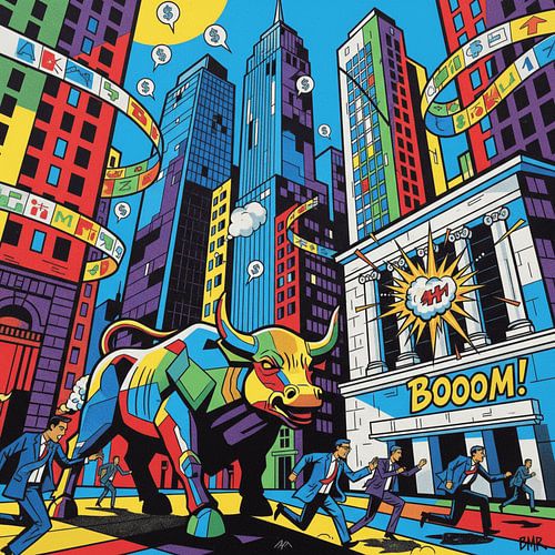 Wall Street Pop-art