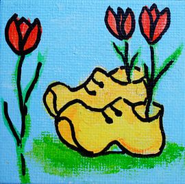 Dutch Wooden shoes by Angelique van 't Riet