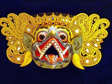 Barong Masker van Eduard Lamping