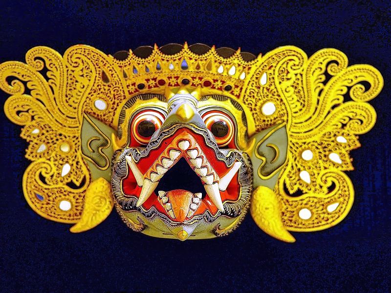 Barong Mask by Eduard Lamping