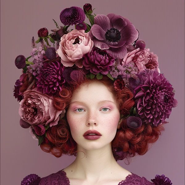 Ginger Fruit &amp; Flower 3 by Ellen Novara-da Lima