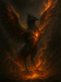 Between Flame and Rebirth by By Vlinder