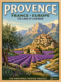 Provence, France by Vlindertuin-Art