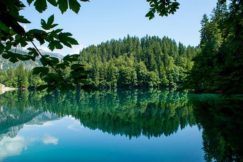 Lago di Tovel, reflectie