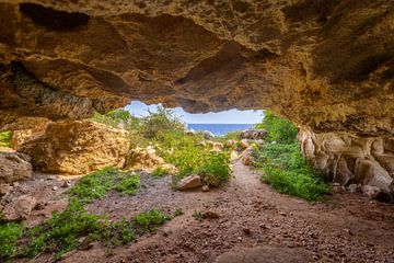 Cave in Cyprus by Dennis Eckert