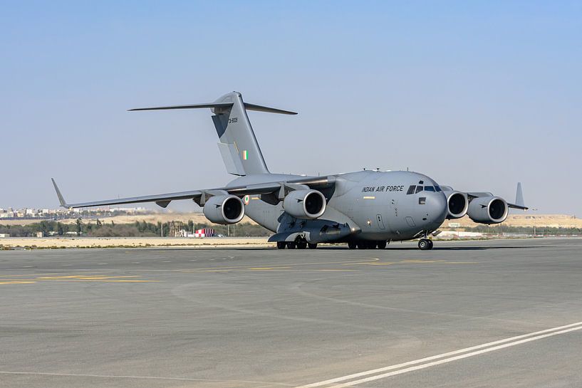Indian Air Force Boeing C-17 Globemaster III. by Jaap van den Berg