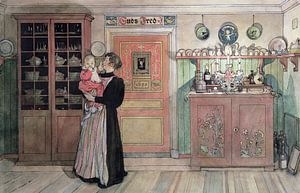 Carl Larsson,Zwischen Weihnachten und Neujahr